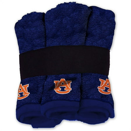 NCAA Auburn Tigers Wash Cloth Set, 6-Pack