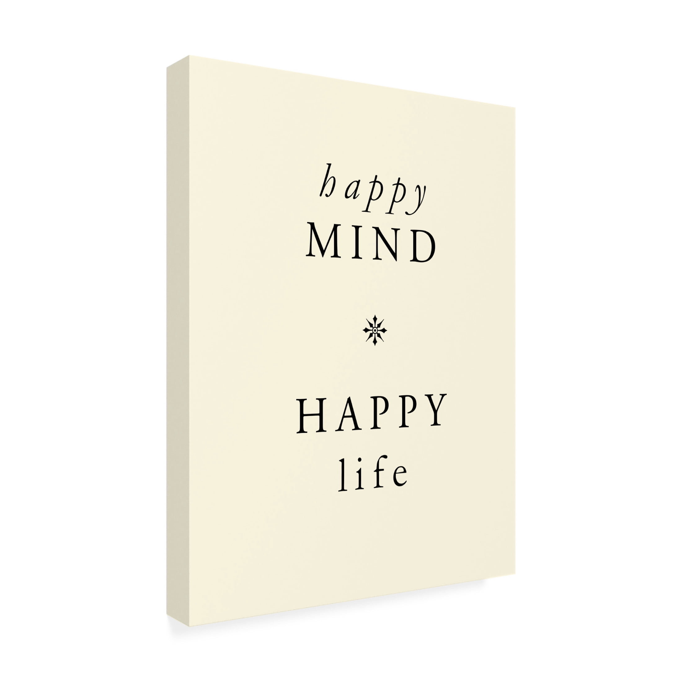 Trademark Fine Art Alicia Longley  Happy Mindfulness I Canvas Wall Art