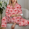 thumbnail image 6 of Sikiie Cherry Bow Print Pajamas for Women Set, Womens Pajama Sets, Lounge Sets for Women, 2pjs for Women-Small, 6 of 7
