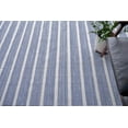 thumbnail image 5 of Exquisite Rugs Boca Ivory/Blue PET flatweave Area Rug, 5 of 12