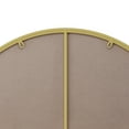 thumbnail image 6 of Wall Mirror 28 Inch Gold Circular Mirror Metal Framed Mirror Round Vanity Mirror Dressing Mirror, for Bathroom, Living Room, Bedroom Wall Decor, 6 of 7