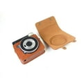 thumbnail image 7 of Protective Case PU Leather Camera Bag with Strap for Fujifilm Instax Square SQ6 Instant Film Camera (brown), 7 of 7