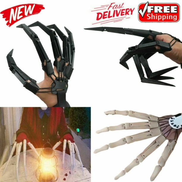 Halloween Articulated Fingers 3D Printed Articulated Finger Extensions