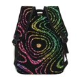 thumbnail image 4 of Disketp Rainbow Glitter Mochila Estampada para Hombre y Mujer – Mochila Ligera Clásica con Múltiples Bolsillos para Universidad, Trabajo y Viajes-One Size, 4 of 5