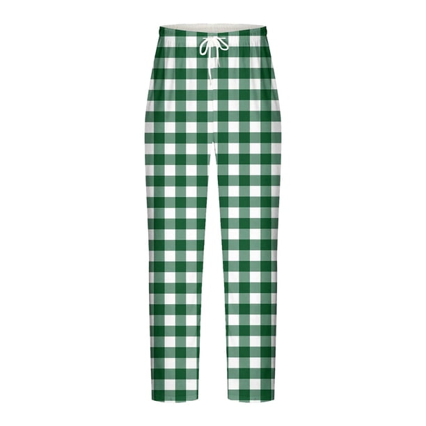 Pantalones largos para hombre, informales, a la moda, con estampado, cintura elástica, rectos, de poliéster