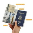 thumbnail image 3 of EpicGadget RFID Blocking 2 Compartments Passport Holder, Black, 3 of 5