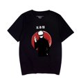thumbnail image 2 of Satoru Gojo Short sleeve T-shirt summer casual loose black and white top, 2 of 7
