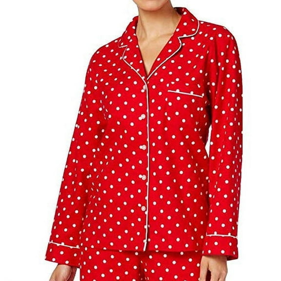 allbrand365 designer brand Womens Dot Print Cotton Top