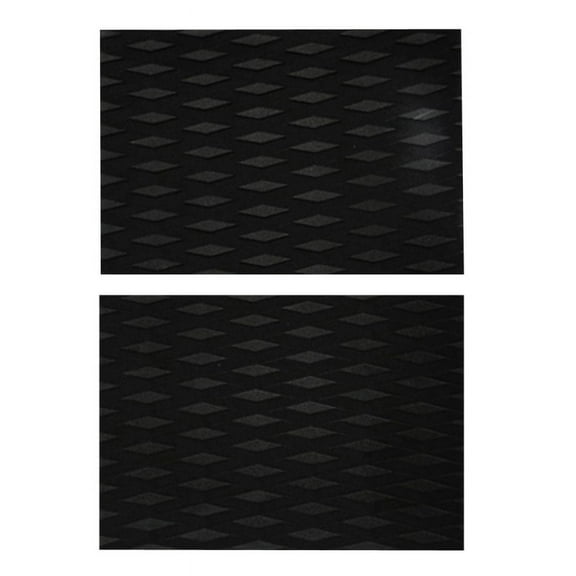 2 Pieces EVA Groove Pattern Surfboard Kiteboard Traction Pad Surf Surfing Anti-slip Deck Grip Tail Pads - Various Color