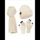 thumbnail image 2 of Conjunto de 3 Piezas de Gorro, Bufanda y Guantes de Punto Universales de Invierno para Adultos, Mujeres y Hombres. Talla Única, 2 of 7