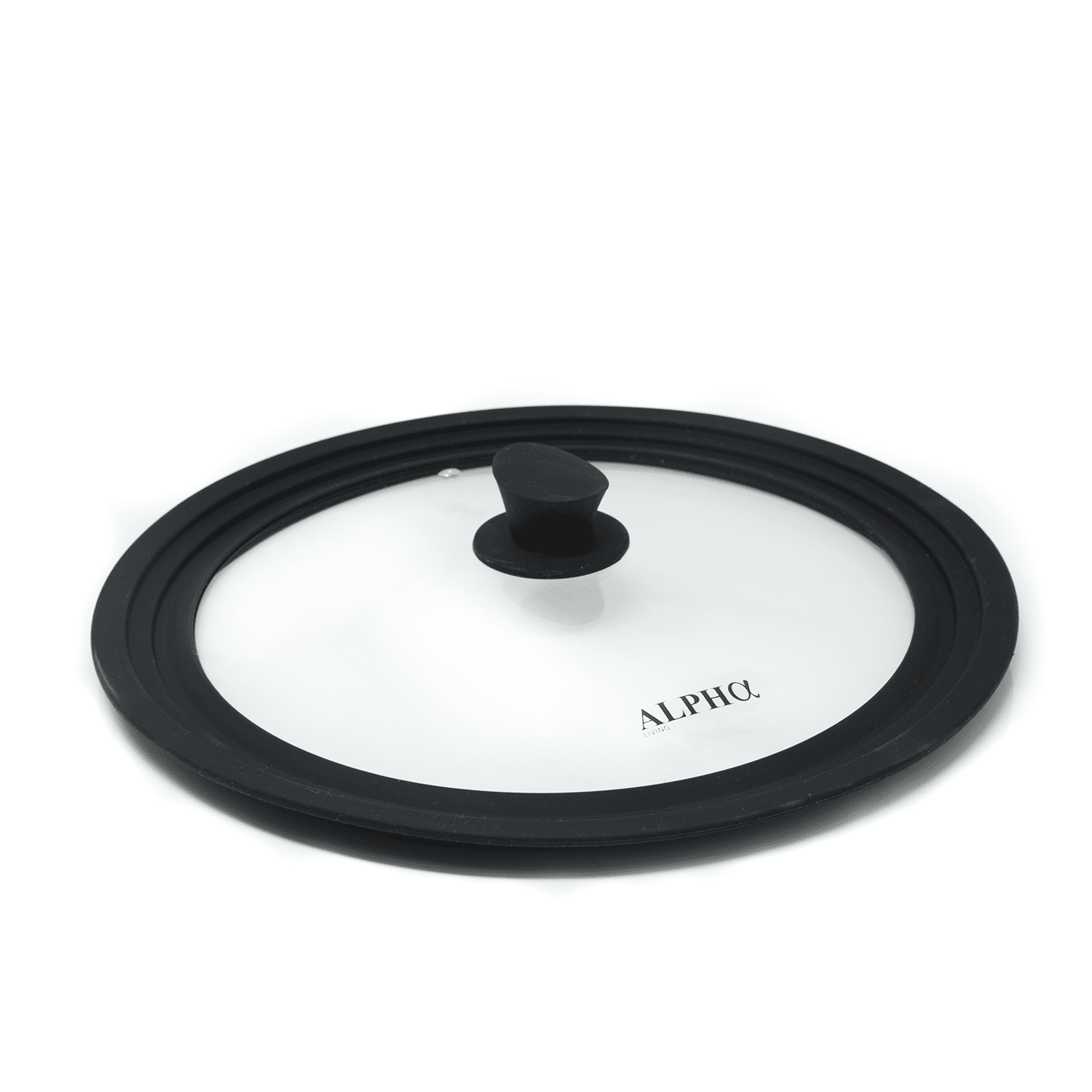 Alpha Living Universal Silicone Glass Cookware Lid for Pots and Pans