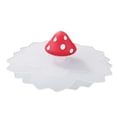 thumbnail image 2 of Tapa Contra El Polvo Tapa de silicona para taza resistente al calor transparente a prueba de polvo a prueba de fugas tapas reutilizables Sywqhk Libre de BPA, 2 of 7