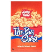 JOLLY TIME - The Big Cheez Microwave Popcorn, 24 Ct (3.5 oz. Bags) Gluten-Free Ingredients.