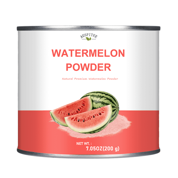 AUSPITEE Watermelon Powder 200g Natural Jucie Powder for Cooking Baking Coloring Drinks Smoothies