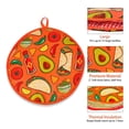 thumbnail image 2 of 12inch Cloth Bag for Burrito,Portable Tortilla Warmer Pouch Home for Microwave Restaurant Food Pancake,B, 2 of 6