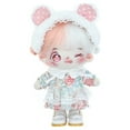 thumbnail image 3 of Xingzhi Doll Naked Elastic Dressing Puppet Colorful Hair BandWave Point Doll's As Shown Naked Doll, 3 of 6