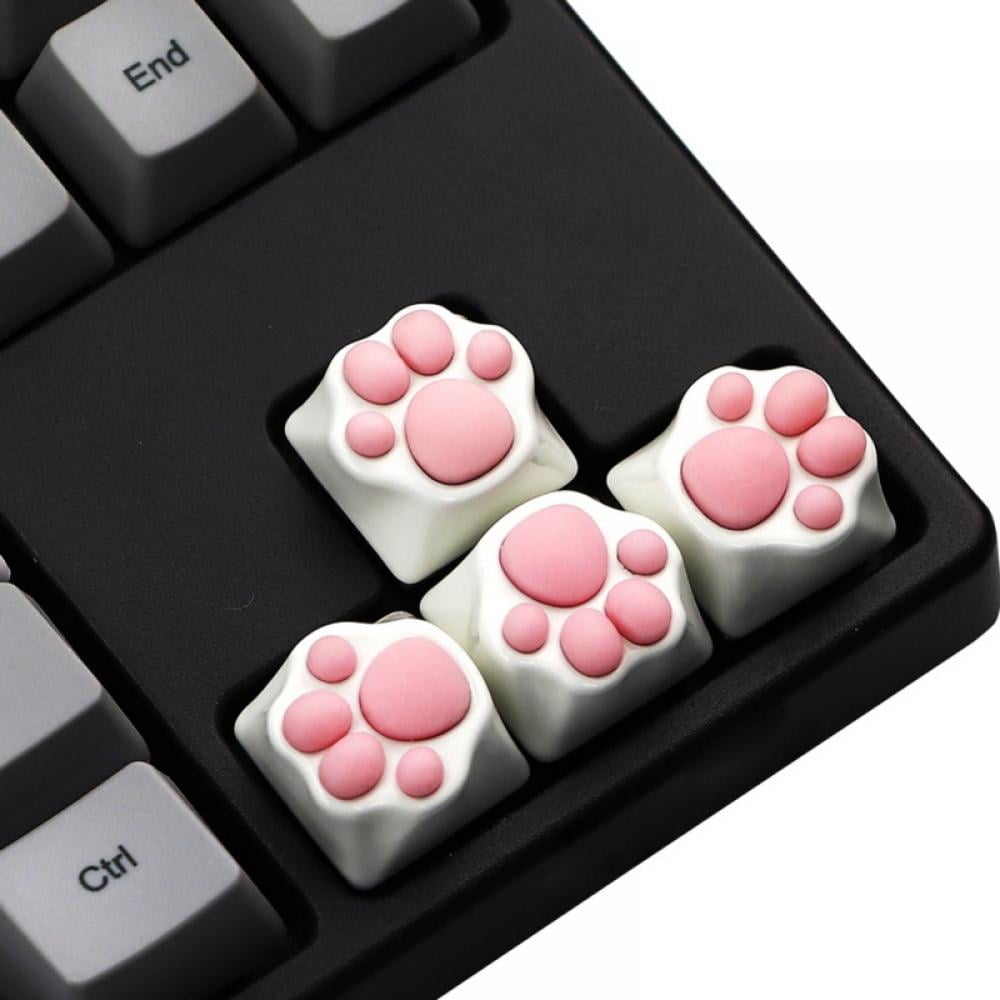 Yinrunx Custom Keycaps Cute Keyboard Custom Keyboard Custom Gaming Key Cap Machinery Keyboard For Esc Key Metal Cat Claw Keycap For Fps Moba Game Players Keyboard Enthusiasts Walmart Com