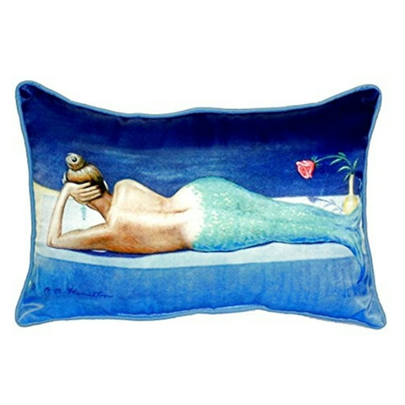 Mermaid Small Indoor/Outdoor Pillow 11x14