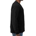 thumbnail image 5 of Jerzees T-Shirt à Manches Longues Dri-Power pour Hommes, Noir, Moyen, 5 of 5