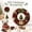 Fabric Punch Needle Wreath Set#A, variant on Fabric Punch Needle Wreath Set for Home Wall Decor, DIY Kit with Polyester Semi-Lustre Fabric and Tools, Complete Craft Kit, Relaxing DIY Project, Gift, Handmade
