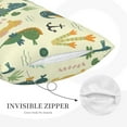 thumbnail image 5 of Daiia Seahorse Bedding Waterproof Pillow Protector Zippered Queen – Bed Bug Proof Pillow Encasement-14"x20", 5 of 9