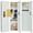 53.15‘ White Fingerprint, variant on 53.15" Wall Safe Between the Studs, Biometric Fingerprint Hidden Safe with Dual Alarm System and Silent Mode, Wall Gun Safe with 3 Adjustable Shelves and Magnetic Slot (Black-Fingerprint)