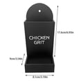 thumbnail image 5 of Hanging Gravity Poultry Feeder, Grit Dispenser Chicken Feeder, No Waste Design Feeding Station for Hens Ducks Coop, 5 of 5