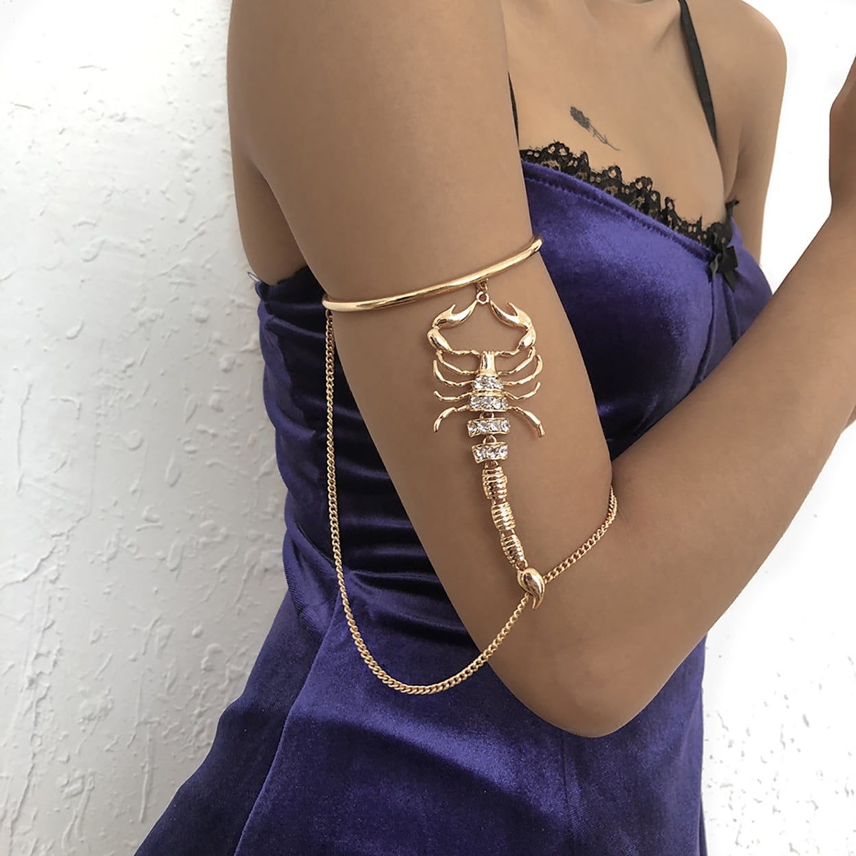 Buy SOHI Gold Plated Armlet for Women & Girls | Upper Arm Cuff, Bracelet,  Armlet, Armband | armlet jewellery for women |accessories for girls & women  | jewellery for girls | hand