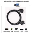 thumbnail image 3 of Cable serie DTech DB9 RS232 hembra a hembra, módem nulo de 10 pies, 3 of 7