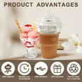 thumbnail image 2 of SUTENGDA Kids Ice Cream Maker Homemade Ice Cream Machine Ice Cream Maker Machine with 30 Recipes Personal Ice Cream Maker Mini Digital Frozen Dessert Maker for Ice Cream Gelato Sorbet Fro, 2 of 10
