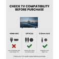 thumbnail image 3 of Avantree Ensemble - Wireless Headphones for TV Watching for Seniors, Easy Setup & Charging Dock, 35H Play Time, 3 of 7