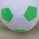 thumbnail image 2 of FELTECHELECTR Juguetes de fútbol multifuncionales, peluche de fútbol, cojín con forma de balón de fútbol, color verde, 2 of 7