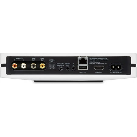 Bluesound - NODE Wireless Multi-Room Hi-Res Music Streamer - White