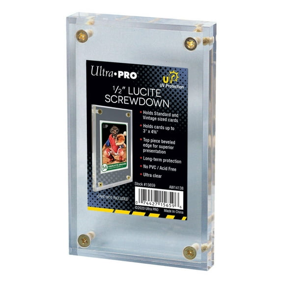 Ultra PRO: Screwdown - UV Lucite Brik (1/2")