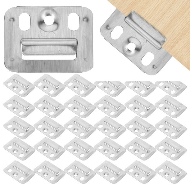 Kit de herrajes para soportes de pared entrelazados de acero inoxidable (100 piezas)