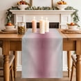 thumbnail image 2 of Table Runner 120 Inches Long for Kitchen Dining, Pink Grey Ombre Dresser Scarf Farmhouse, Dining Table Decorations for Wedding/Parties, Farmhouse Gradient Minimalist 13 x 120 In, 2 of 8