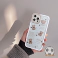 thumbnail image 3 of Carcasa Samsung A53 A03S A03 A10S A11 A12 A33 M11 A50S A72 A50 A52S A20S M22 A21S A30 A20 A32 M32 A22 A52 F22 Lindo Animal Muñeca Oso Teléfono Caso, 3 of 4
