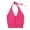 Hot Pink, variant on CPNG Girls Spaghetti Straps Tie Halter Neck Camisole Vest Summer Solid Color Trendy V Neck Strap Tank Top
