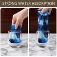 thumbnail image 6 of 6 Pcs Funny Kitchen Towels,Blue White Tie Dye Spiral Pattern Microfiber Dish Towels,Kitchen Tea Towels,Kitchen Towel Set (18" X 26"), 6 of 7