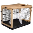 thumbnail image 5 of Pet Gear The Other Door Steel Crate With Fleece Pad For Cats And Dogs Up To 90-Pounds, 42 Inch, Tan, 5 of 7