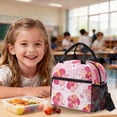 thumbnail image 4 of Kuiaobaty Hibiscus Print 3 Piece Backpack Set for Teen Girls 17 Inch Backpack and Lunch Box Set with Adjustable Strap Multi Pockets Bookbag with Pencil Case for School Travel Daily Use, 4 of 7