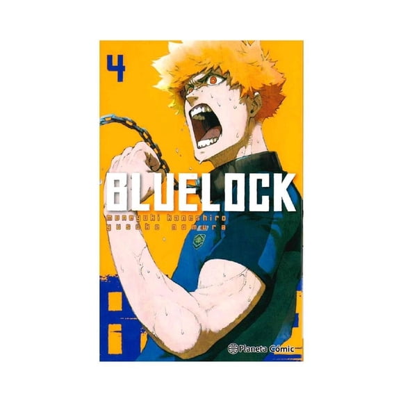Blue Lock no 04 Editorial Planeta Mexicana Sa De Cv Intermex Manga No.0001