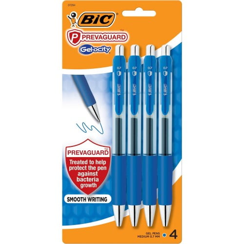 New BIC PrevaGuard Gel-ocity Gel Pen,Each