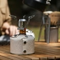 thumbnail image 2 of TFixol Ultralight Portable Camping Stove with Adjustable Flame, Stainless Steel Foldable Outdoor Cooking Gear for Hiking, Picnics, and Backpacking, 2 of 7