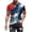 Blue-22, variant on Cavosen T Shirts for Men Graphic Short Sleeve Crew Neck Trendy Patriotic Tee Red White and Blue Shirt Summer Basic Tops