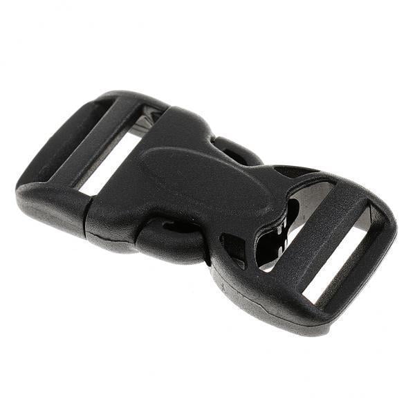 2x Hebillas de Liberación Rápida Hebillas Deslizantes para La Fabricación de Correas de Bricolaje shamjiam hebilla de liberación lateral