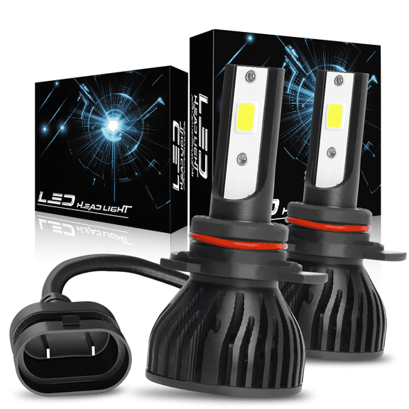 For Dodge Dart 2013 2014 2015 - 2x 9012 LED Headlight High Low Beam Bulbs Kit 6000K White