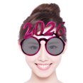 thumbnail image 3 of 4 gafas de fiesta de Año Nuevo 2026 - Gafas con número 2026 para decoración de fiesta de graduación, gafas de sol novedosas para Nochevieja, accesorios para fotomatón, 3 of 6