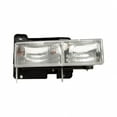 thumbnail image 2 of For GMC K1500 1999 Headlight Driver and Passenger Side | Pair | Composite Type | CAPA Certified | For GM2502101, GM2503101 | 15034929, 15034930, 2 of 3
