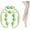 Green, variant on Circular Leg Clamp,2025 New Manual Massage Relax Roller with 9 Wheels,Clamp Leg Massager Multifunctional Ring Roller Neck Hand Arm Muscle Relaxer for Indoor Sports Yoga